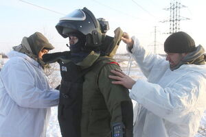 Украинские саперы обеспечивают возможность работы ремонтных бригад