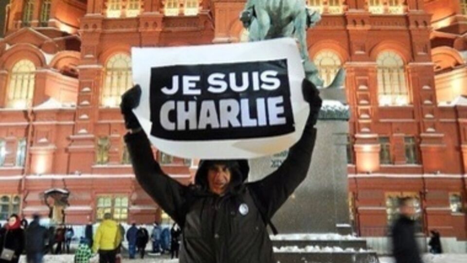 Владимир Ионов на пикете в Москве в 2015 году