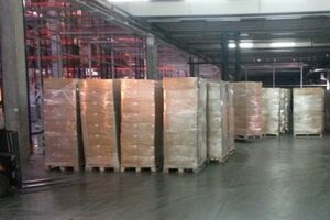 При обыске выявлено и изъято 100 тонн ореха