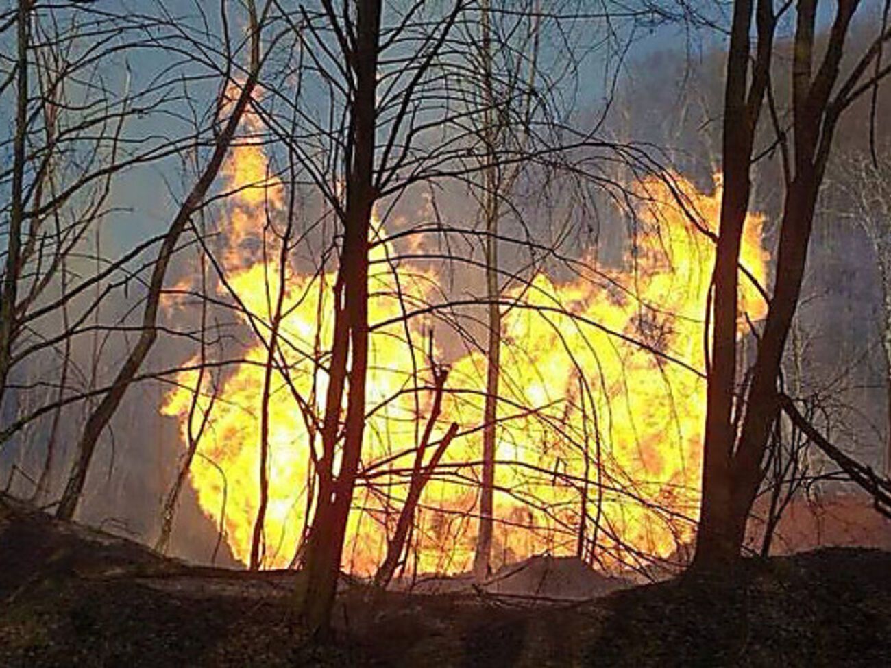Разгерметизация газопровода в Закарпатье произошла на глубине чуть более одного метра