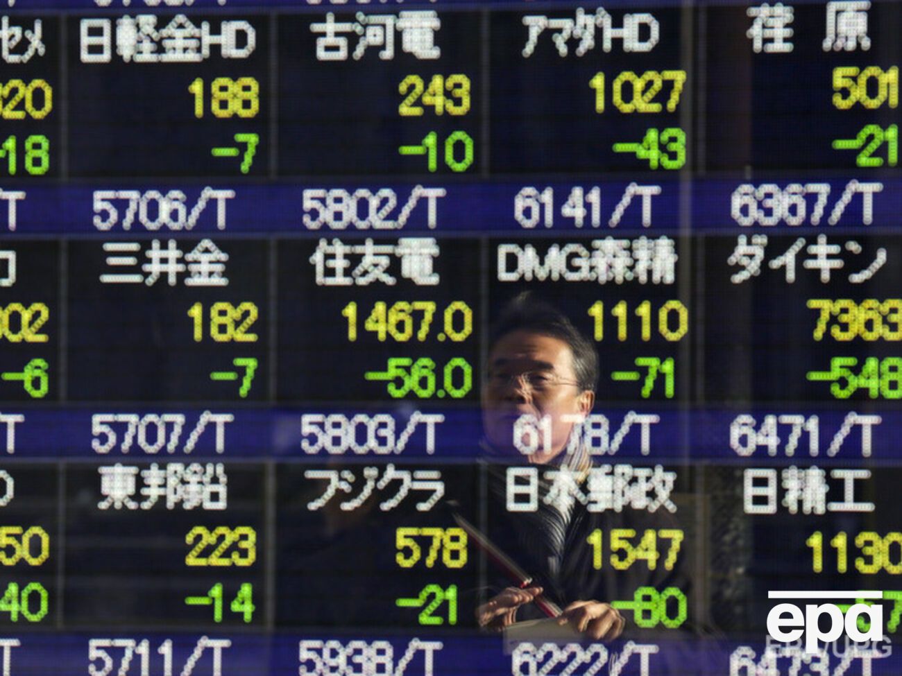 Индексы азиатских бирж снижаются