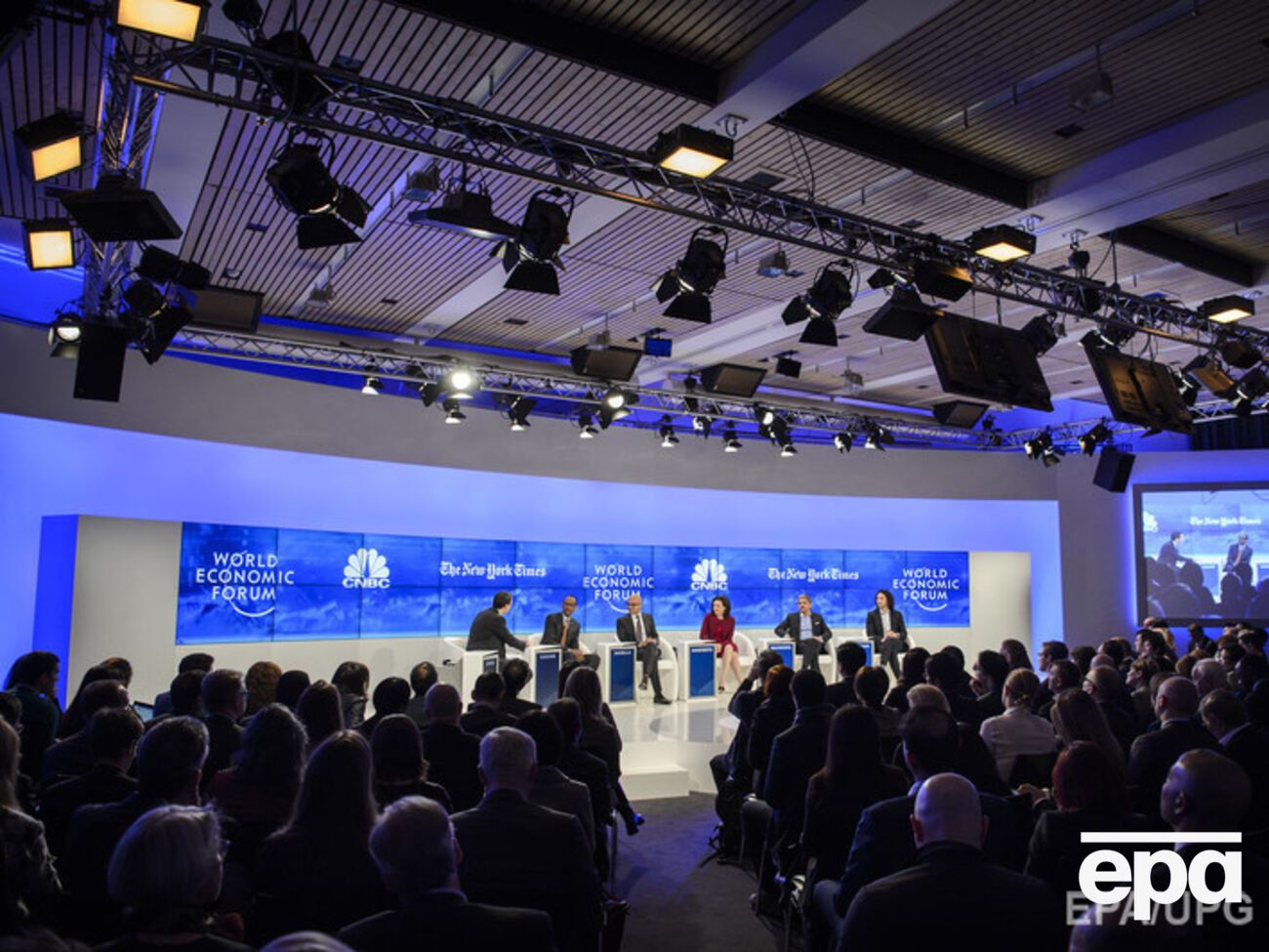 Владимир Путин не приезжает на Всемирный экономический форум в Давосе с 2009 года