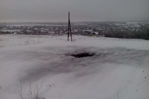 Следы обстрелов в Зайцево