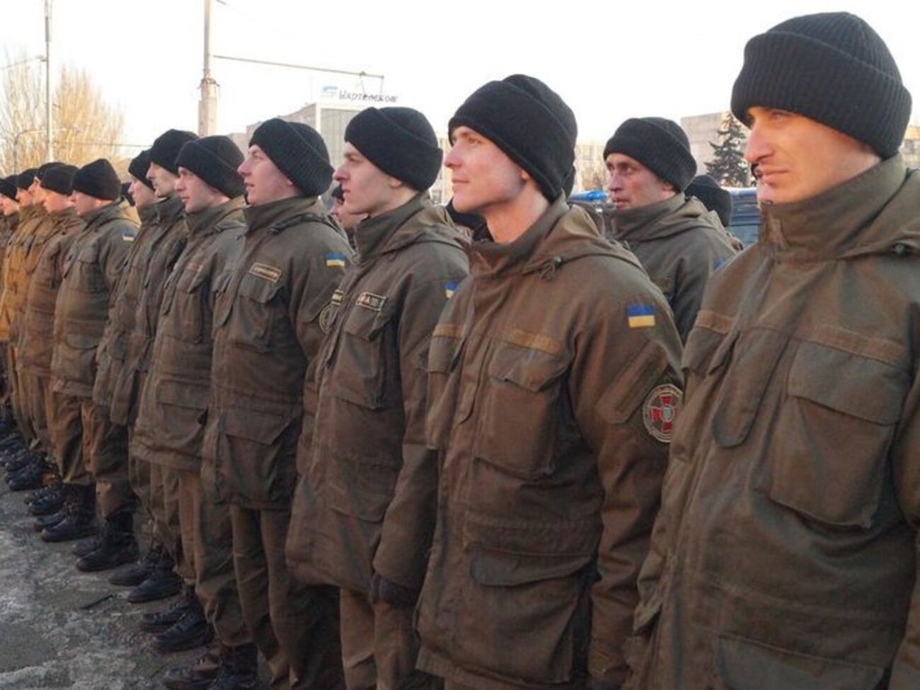 В Запорожье нацгвардейцы заступили на патрулирование