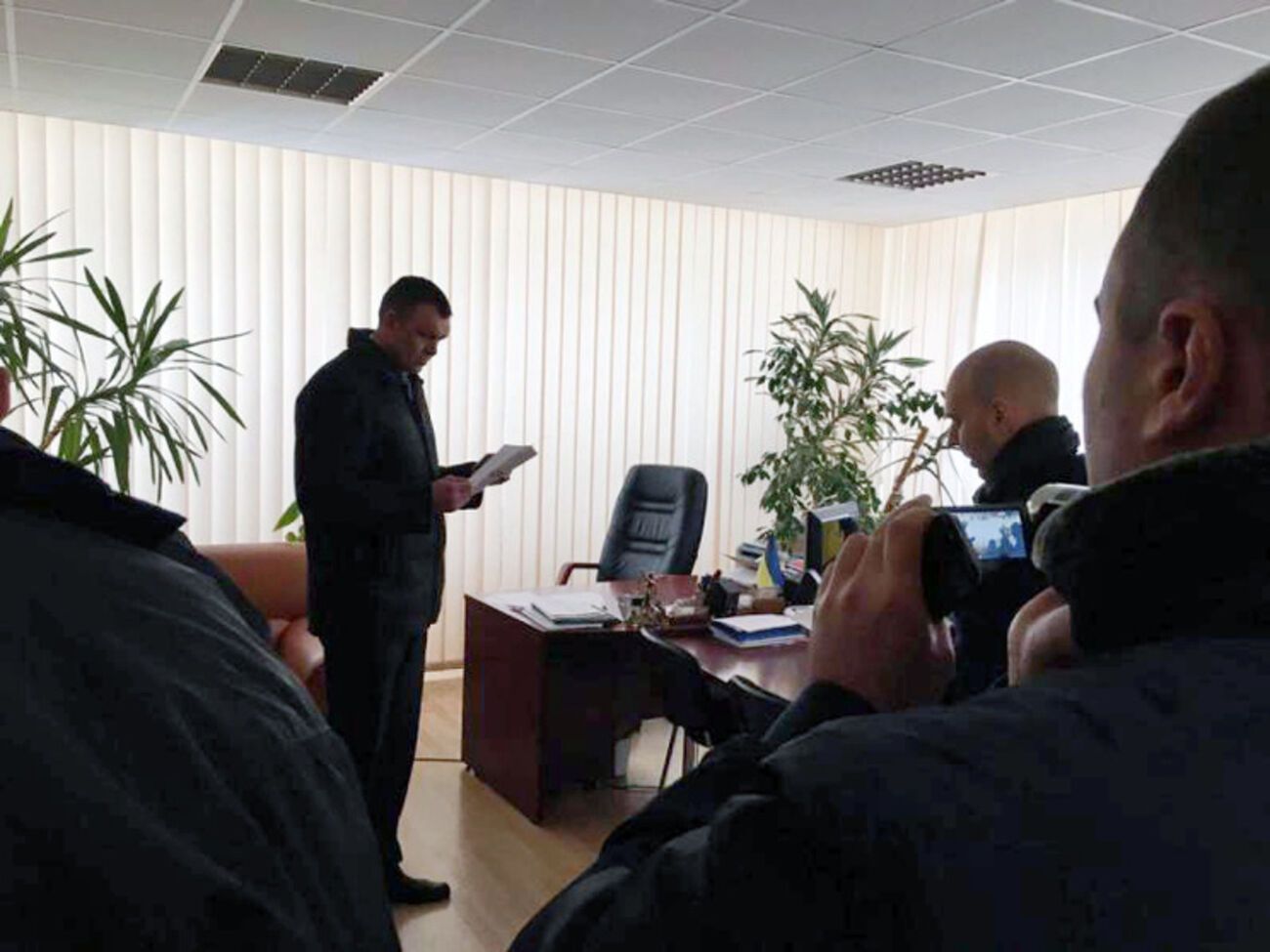 Судью задержали в его служебном кабинете, заявили в СБУ