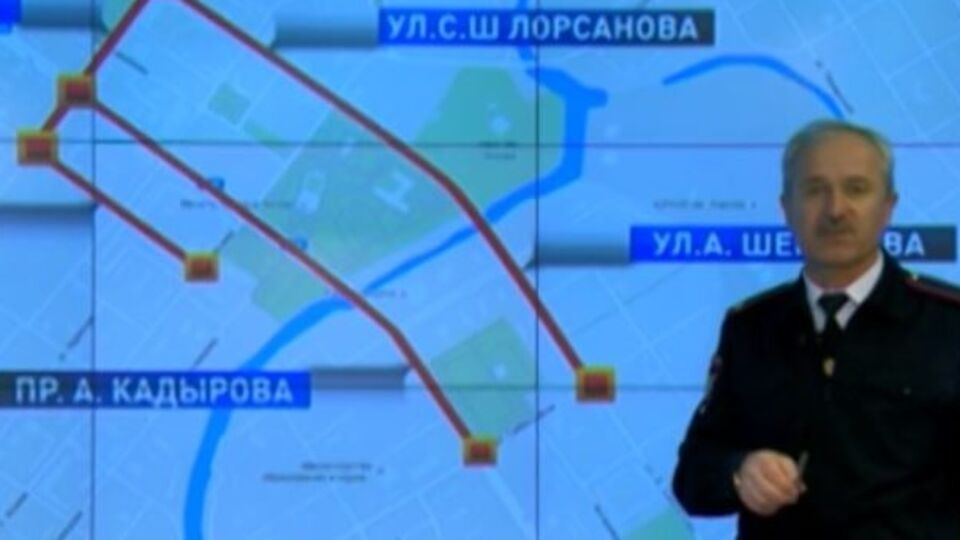 Водителей попросили заранее планировать свой маршрут 22 января в связи с перекрытием улиц в Грозном для проведения митинга в поддержку главы Чечни Рамзана Кадырова