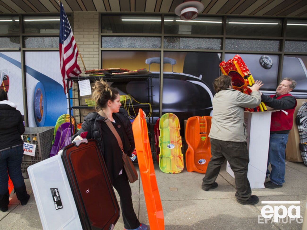 В Штатах ждут мощнейший снегопад