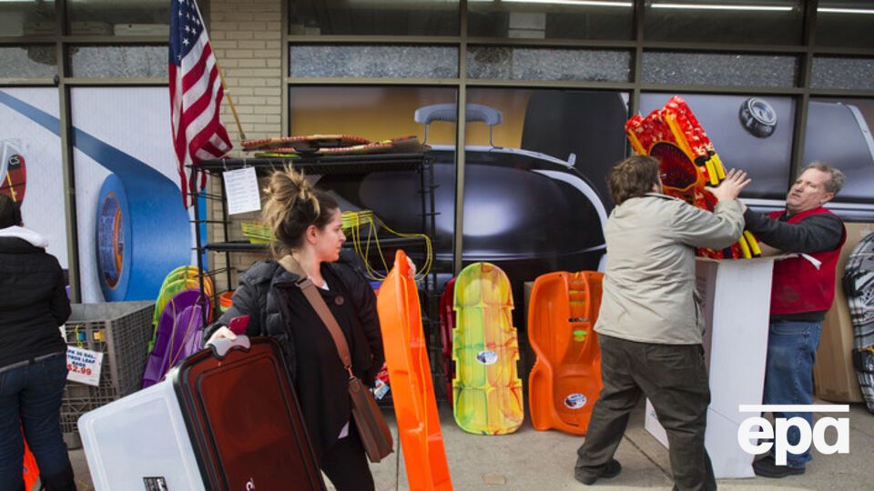 В Штатах ждут мощнейший снегопад