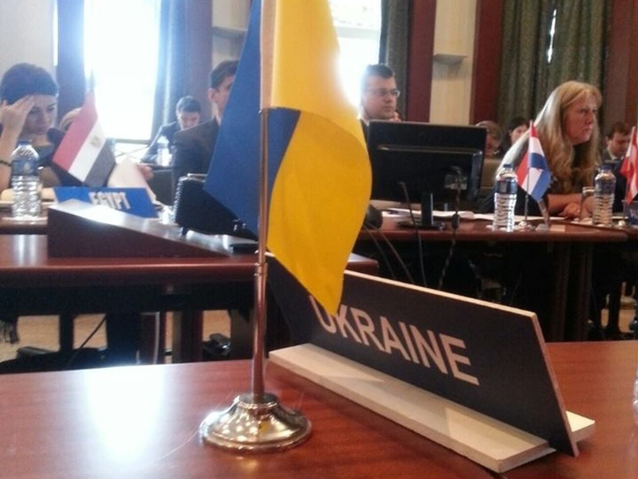 Делегация Украины совершила дипломатический демарш