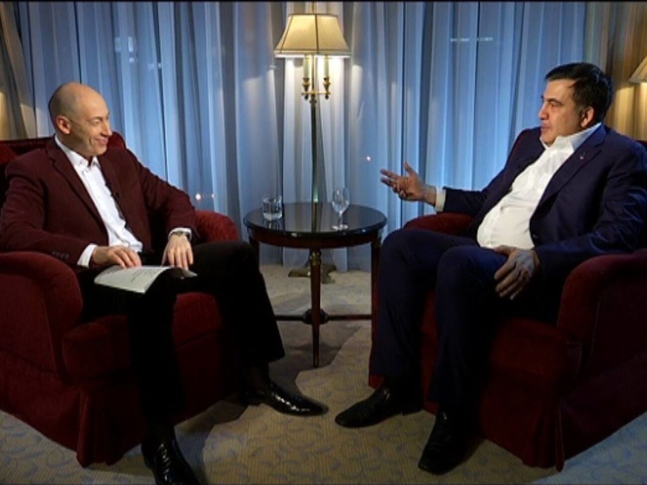 Саакашвили: На обратном пути из Кахетии Юля вопросами про газ сыпала. Я попросил: "Замолчи, наконец, все, хватит!"