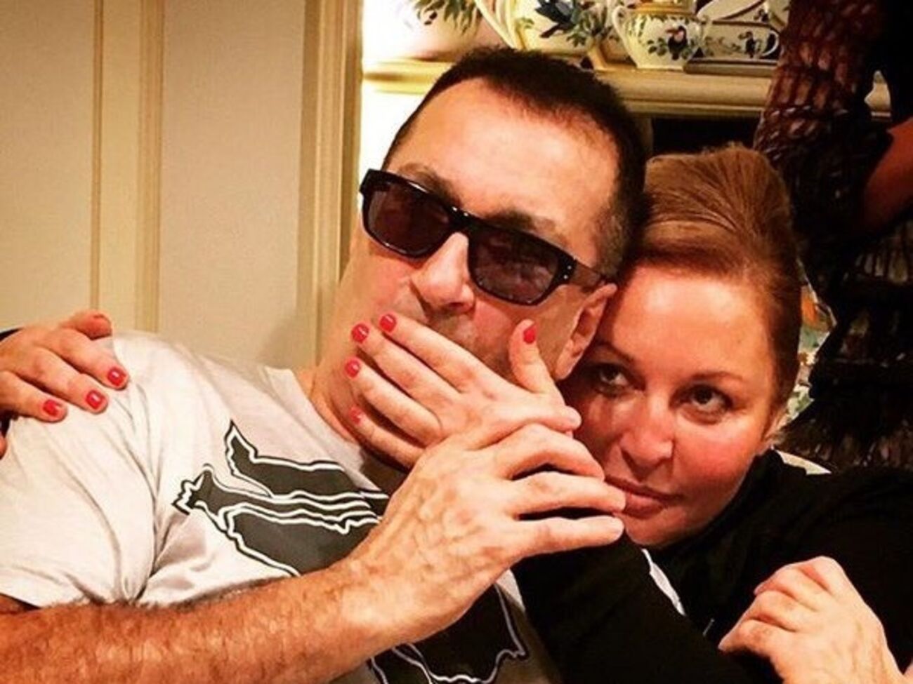 Буйнов с супругой Аленой