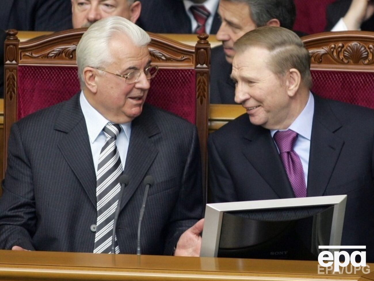 Леонид Кравчук и Леонид Кучма