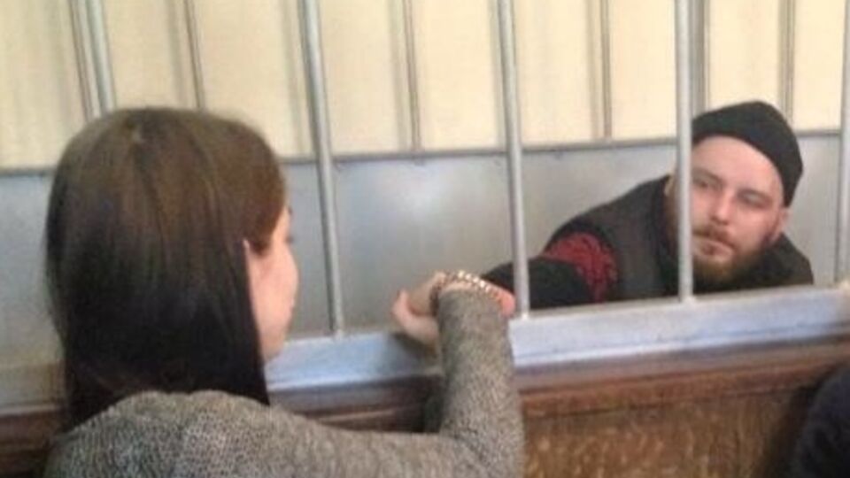 "Киборг" Бес со своей женой