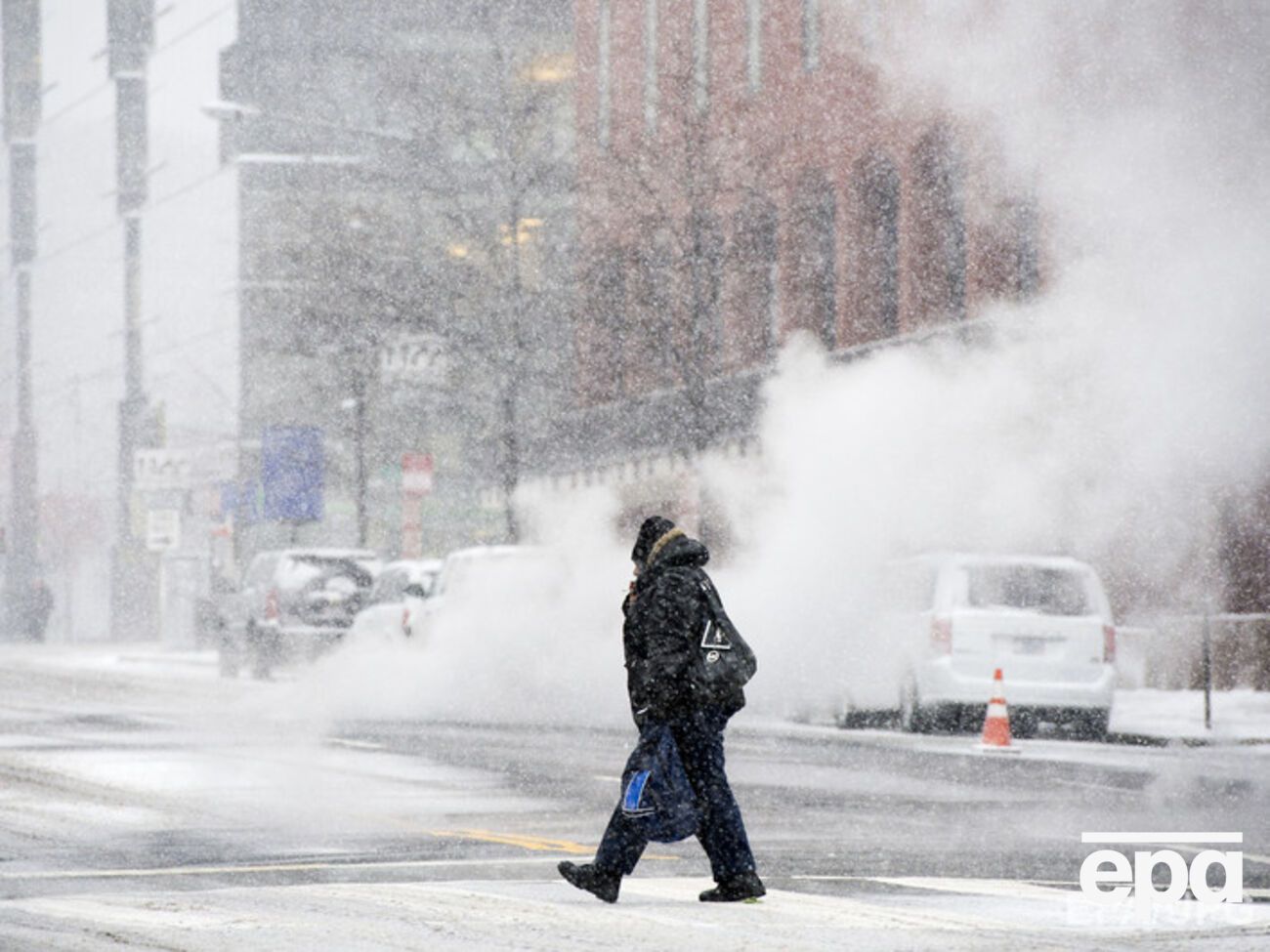 Самый сильный за 100 лет снежный шторм "Джонас" накрыл США