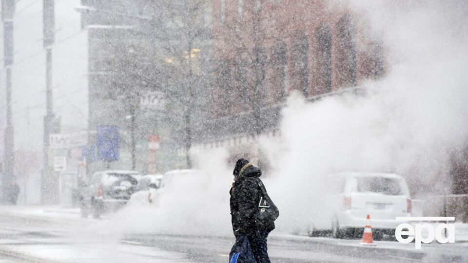 Самый сильный за 100 лет снежный шторм "Джонас" накрыл США