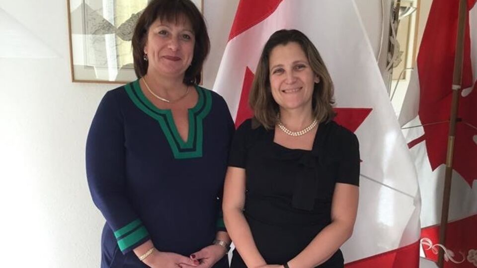 Яресько провела встречу с Фриланд