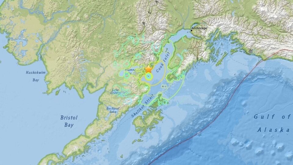 В США произошло землетрясение