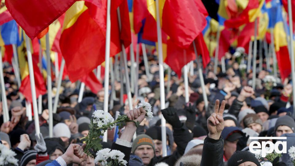 Стороны оценили количество митингующих в Кишиневе