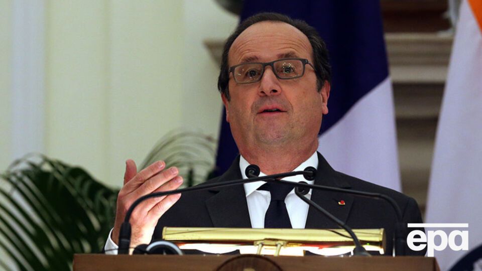 Президент Франции Франсуа Олланд: Никакие угрозы не изменят позицию Франции в ее борьбе против терроризма