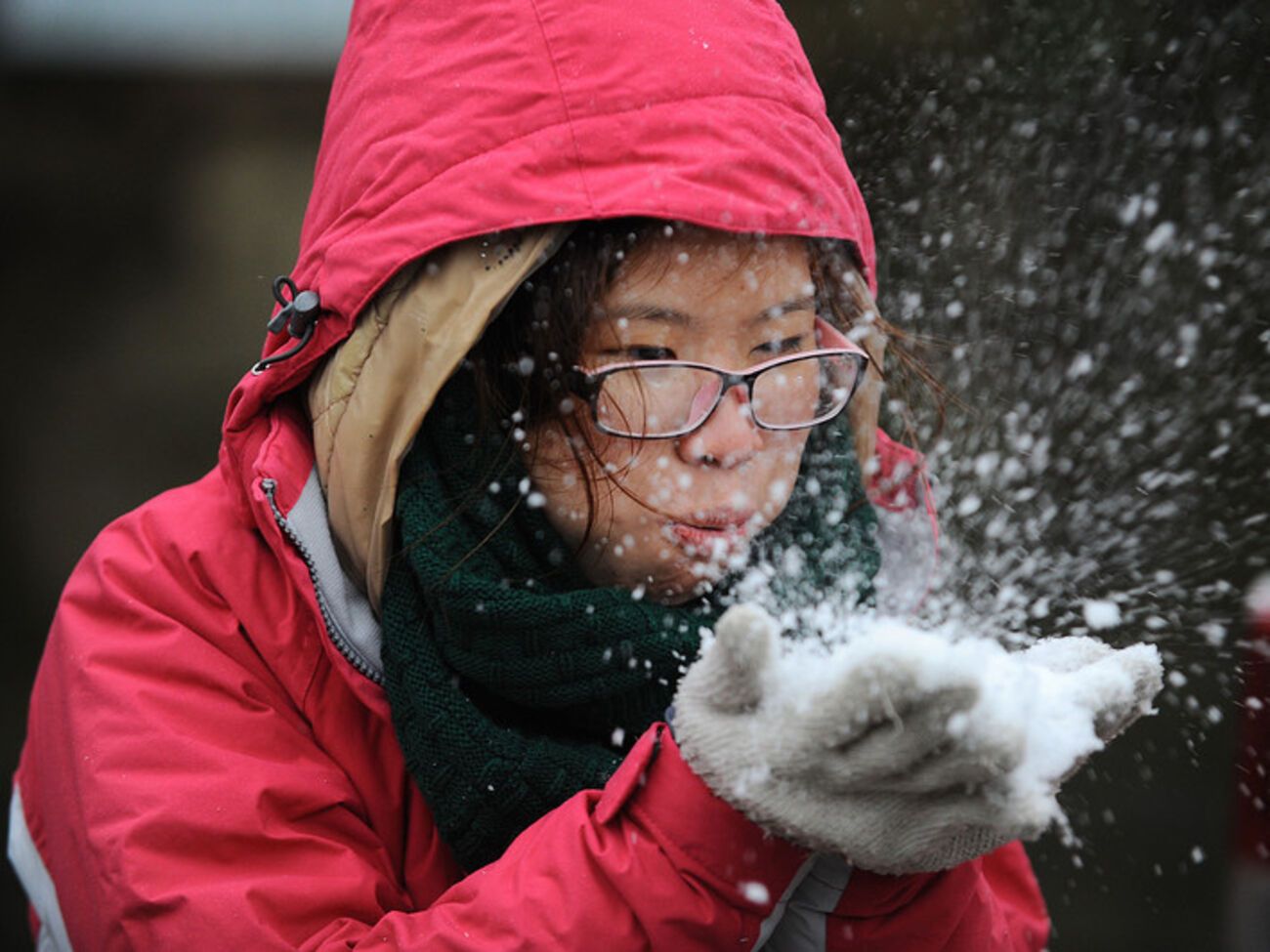 В тропиках Вьетнама выпал снег. Фоторепортаж