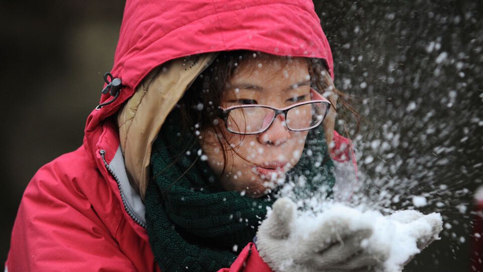 В тропиках Вьетнама выпал снег. Фоторепортаж