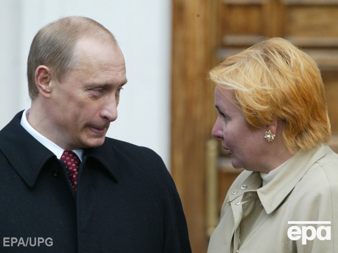 Владимир Путин со своей бывшей супругой Людмилой