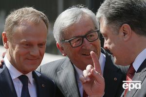 Глава ЕС Дональд Туск, президент Еврокомиссии Жан-Клод Юнкер и президент Украины Петр Порошенко готовят новую встречу?