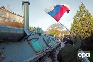 Март 2014 года, захват россиянами военной базы Бельбек в Крыму