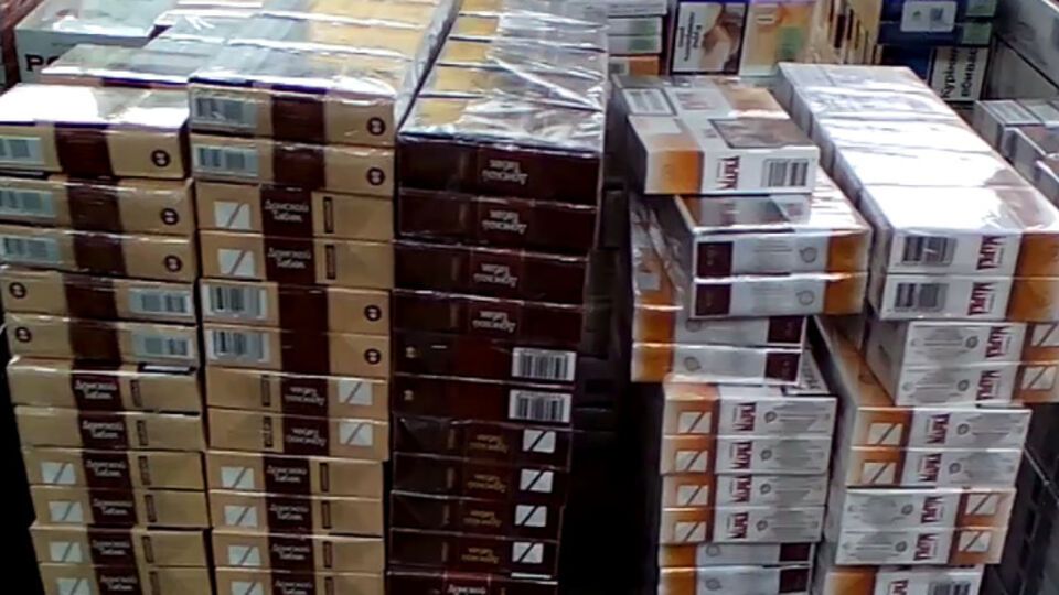 Госфискальная служба сорвала контрабанду в Украину сигарет
