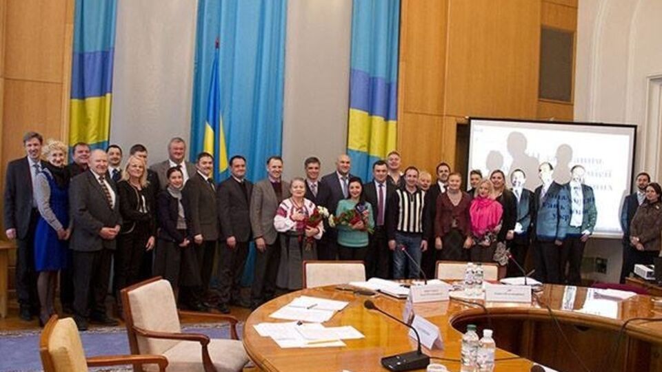 Выходцы из Украины приехали в Киев для получения свидетельств зарубежных украинцев