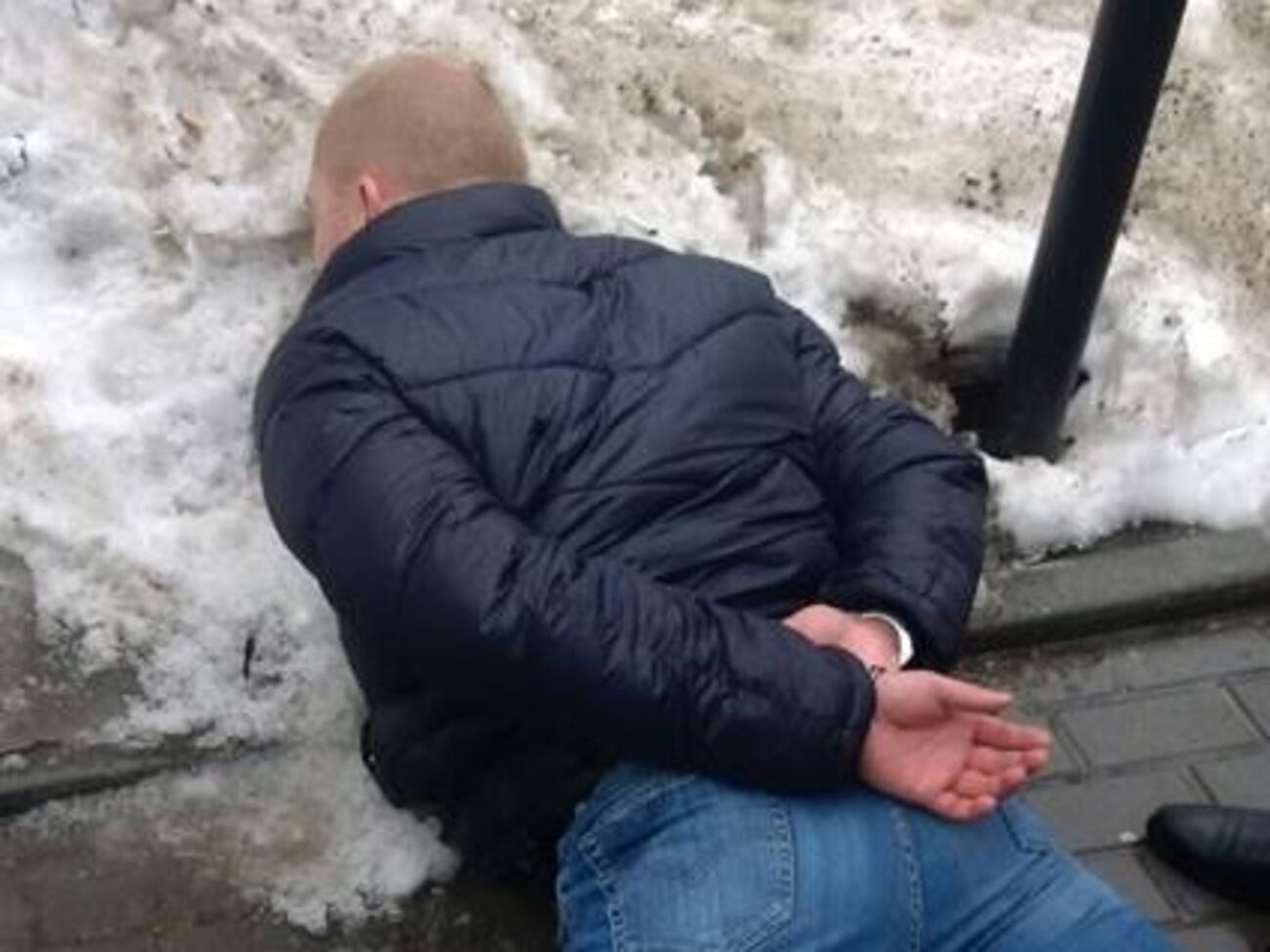 Майора полиции задержали при получении части взятки