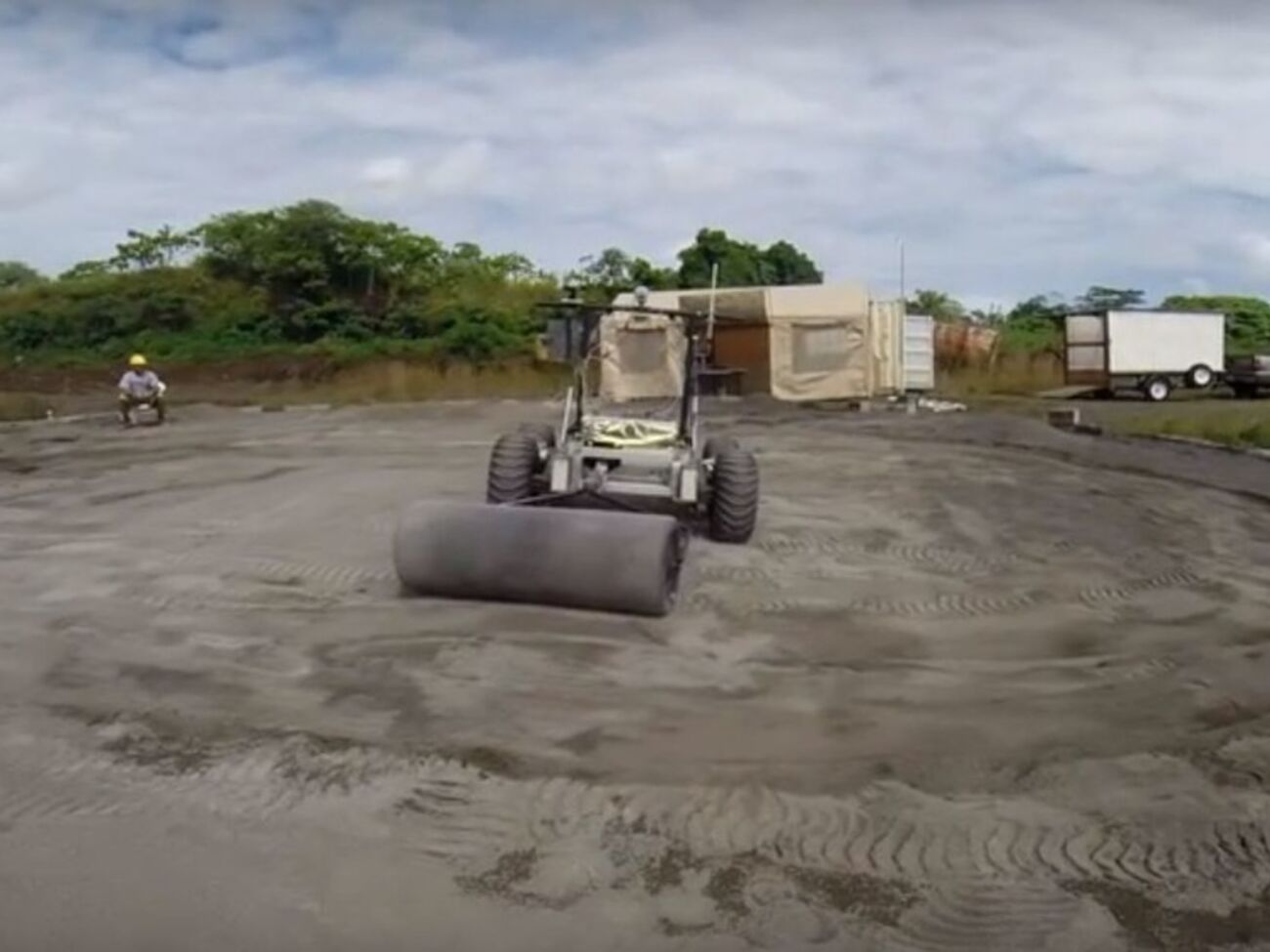 Робот должен строить сооружения на других планетах