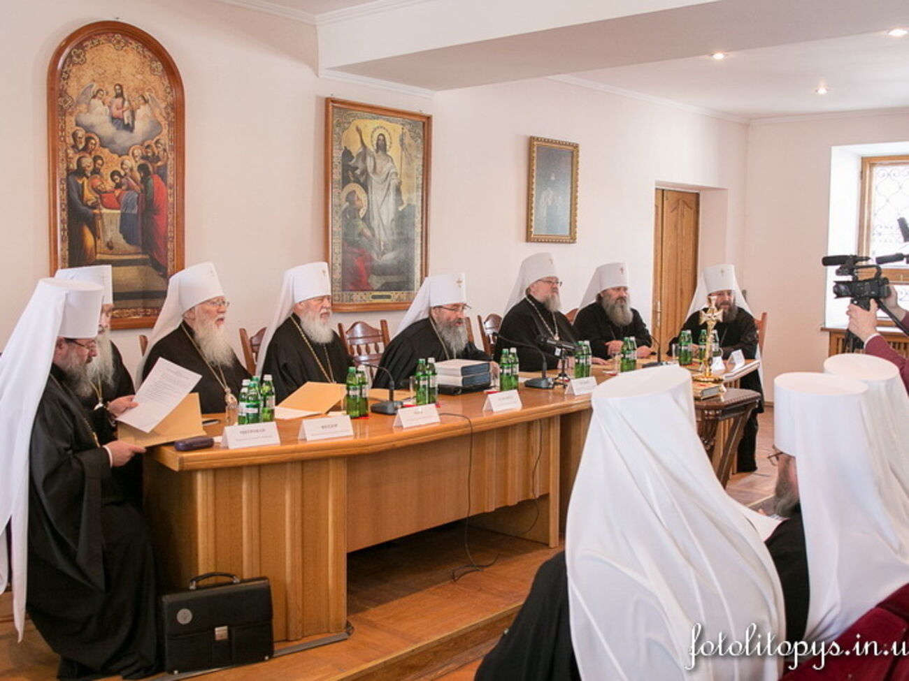 Во время заседания Собора УПЦ МП