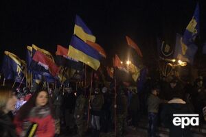 Марш в поддержку заключенных патриотов в Одессе