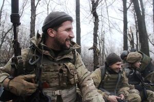 Бойцы на передовых украинских позициях на окраине Опытного, которые постоянно обстреливают боевики