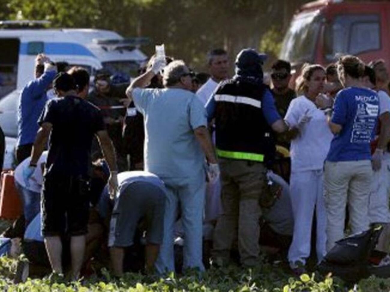 Наиболее тяжело в результате катастрофы пострадали мужчина и его 14-летний сын