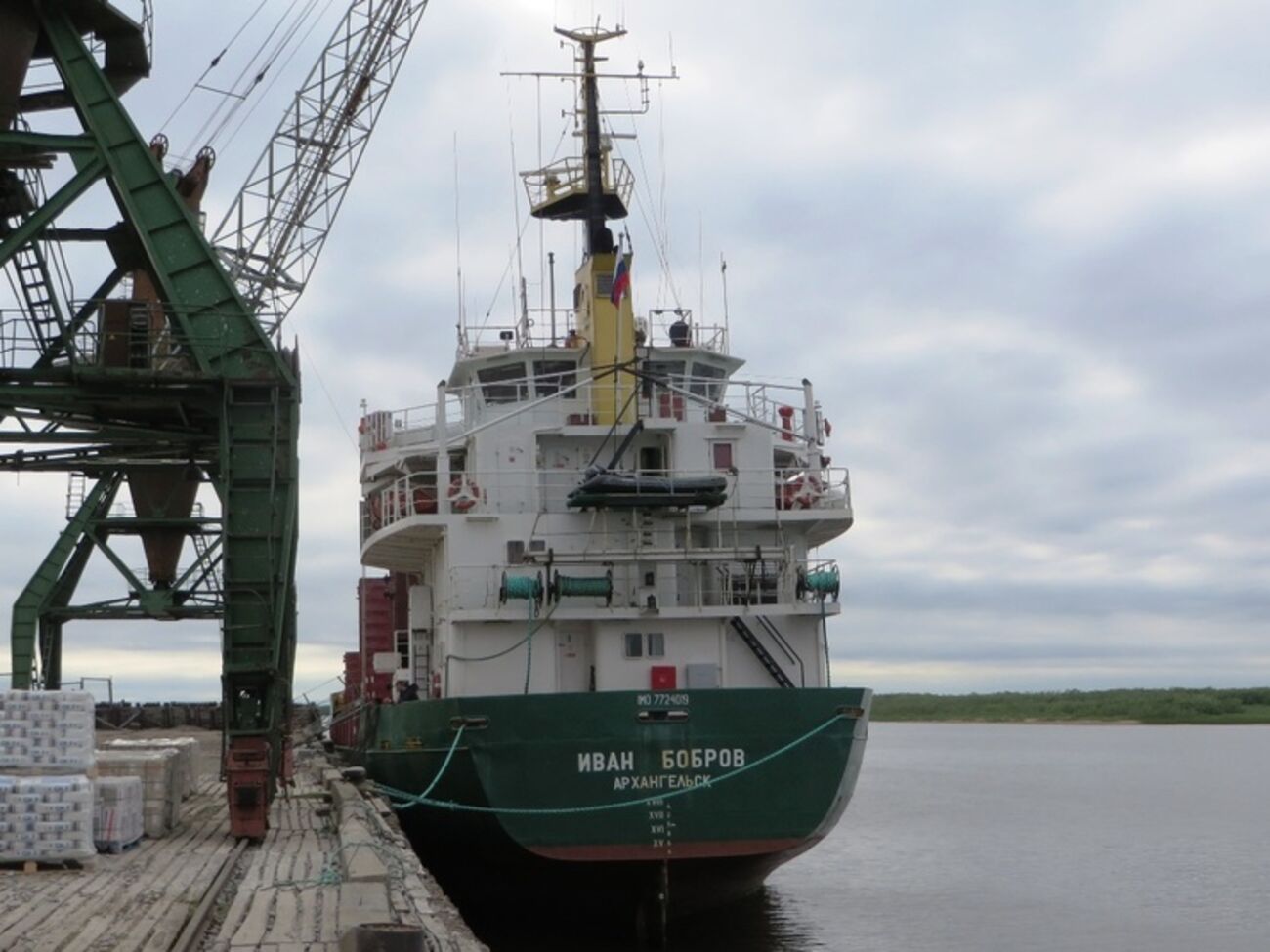 Российский сухогруз "Иван Бобров" задержан в Дании