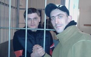 Василий Малкович (он же Хорват) и Иван Мирный (справа)