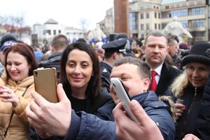 В Ивано-Франковске начала работать патрульная полиция. Фоторепортаж