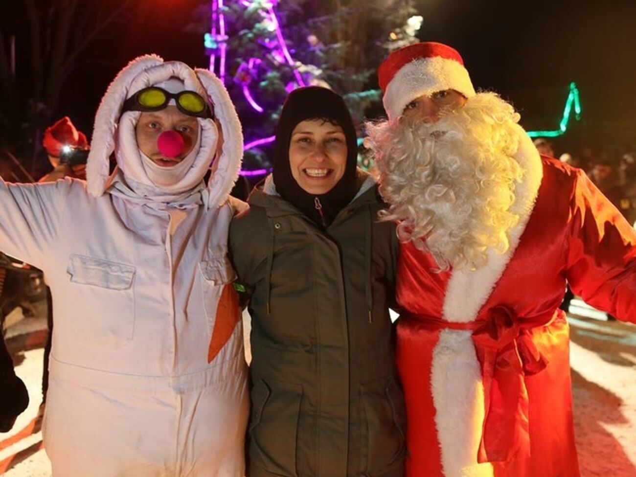 Новый год Чичерина встречала в Луганске