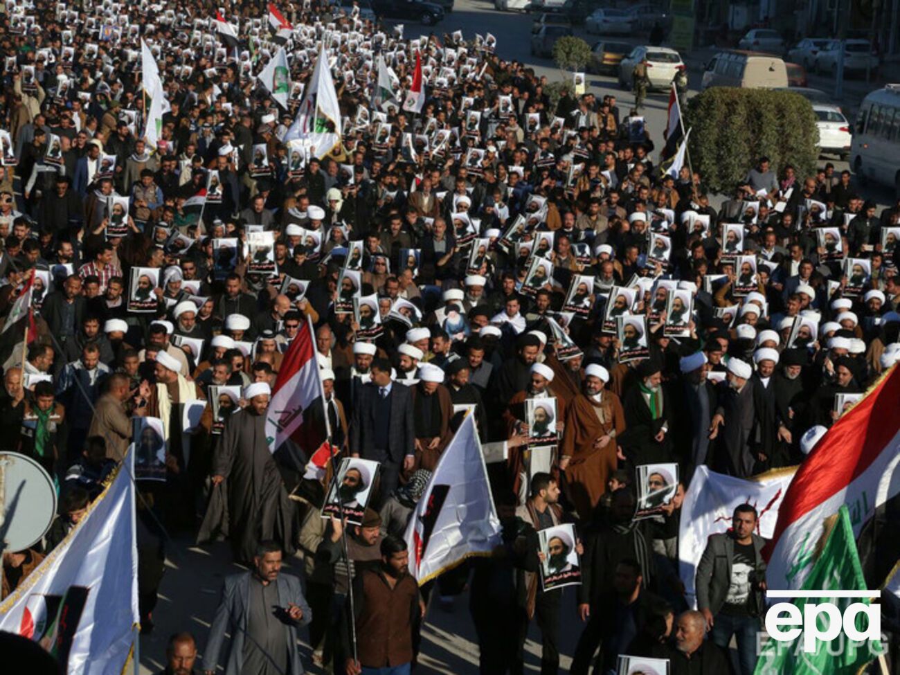 Шииты третий день протестуют против казни в Саудовской Аравии проповедника аль-Нимра. Фоторепортаж