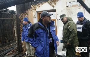 Миссия ОБСЕ определила, что в Коминтерново есть следы минометного обстрела