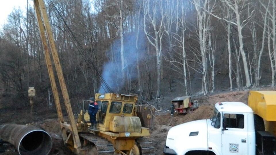 Работы на газопроводе завершены