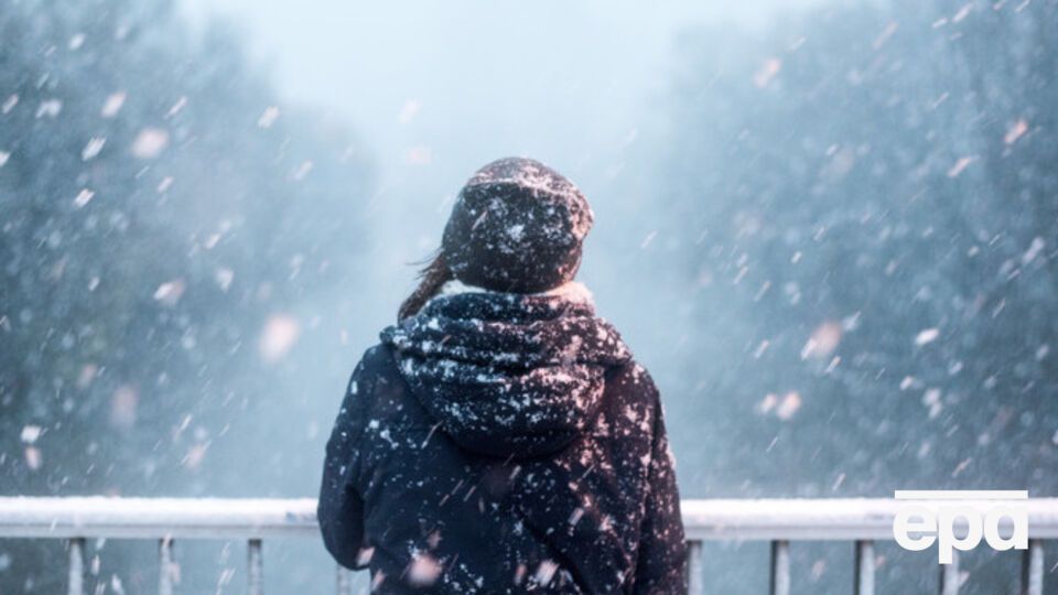 В четверг в Украине ожидаются сильные снегопады