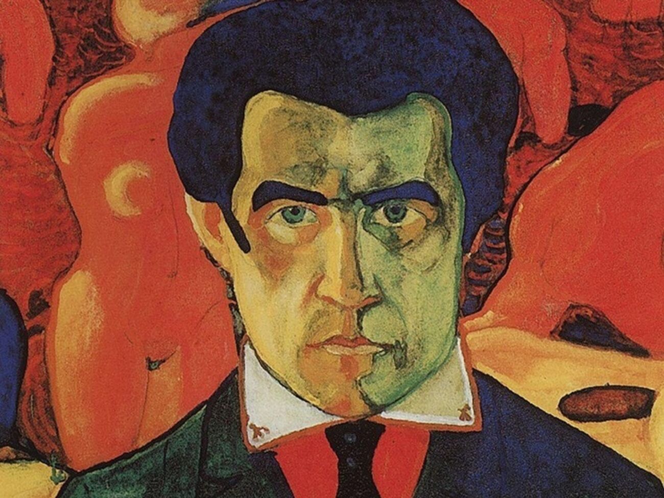 Казимир Малевич. Автопортрет, 1910 год