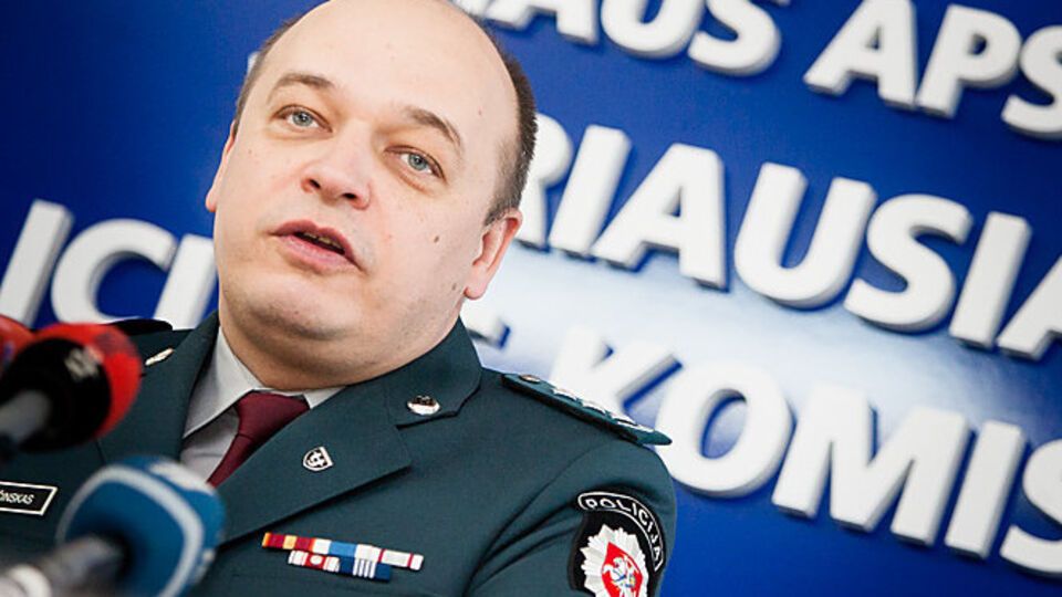 Ланчинскас возглавляет полицию Вильнюса в течение семи лет