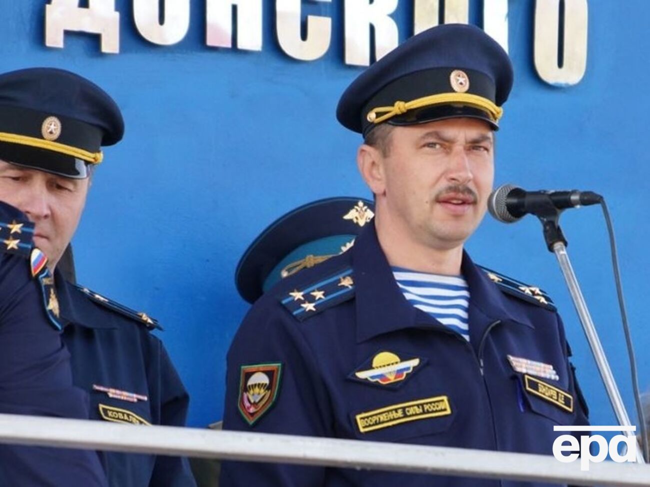 Бондарев осенью 2014-го, на мероприятии, посвященном дню образования 51-го гвардейского парашютно-десантного полка