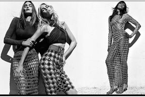 Модели представили новую коллекцию знаменитого дома мод