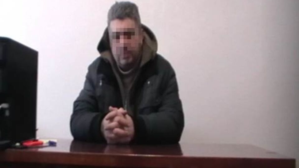Задержанный оказался пенсионером украинских правоохранительных органов