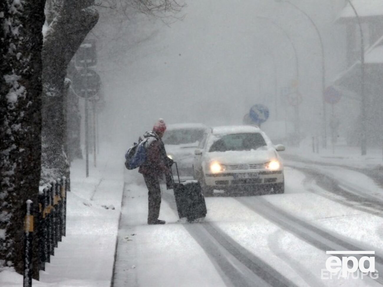 В Украину пришла непогода